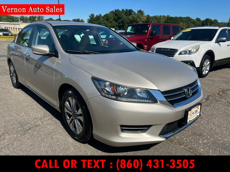 Used Honda Accord Sedan 4dr I4 CVT LX 2014 | Vernon Auto Sale & Service. Manchester, Connecticut Used Honda Accord Sedan 4dr I4 CVT LX 2014 | Vernon Auto Sale & Service. Manchester, Connecticut