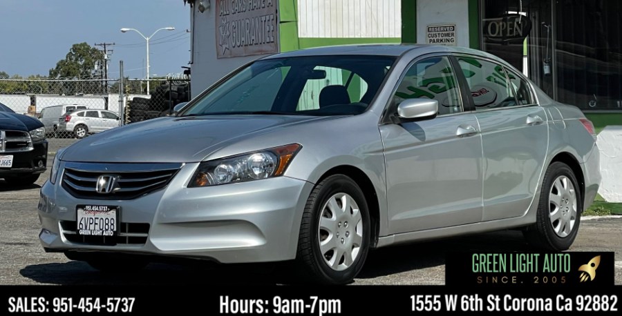Used Honda Accord Sdn 4dr I4 Auto LX 2012 | Green Light Auto. Corona, California Used Honda Accord Sdn 4dr I4 Auto LX 2012 | Green Light Auto. Corona, California