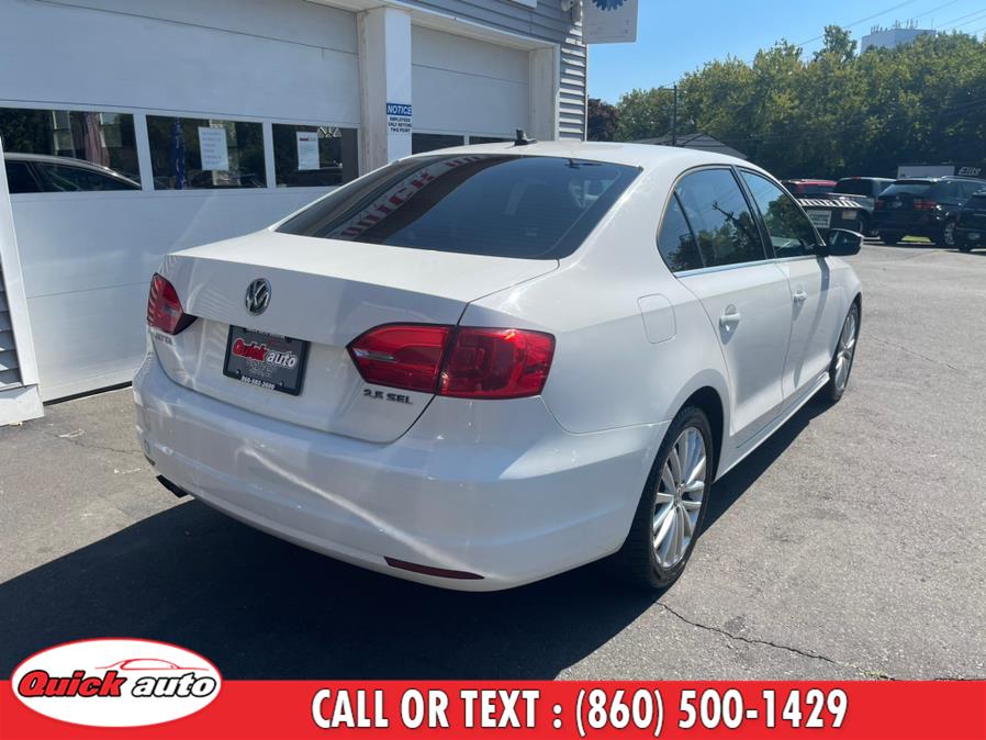 2012 Volkswagen Jetta Sedan 4dr Manual SEL w/Sunroof PZEV, available for sale in Bristol, Connecticut | Quick Auto LLC. Bristol, Connecticut 2012 Volkswagen Jetta Sedan 4dr Manual SEL w/Sunroof PZEV, available for sale in Bristol, Connecticut | Quick Auto LLC. Bristol, Connecticut
