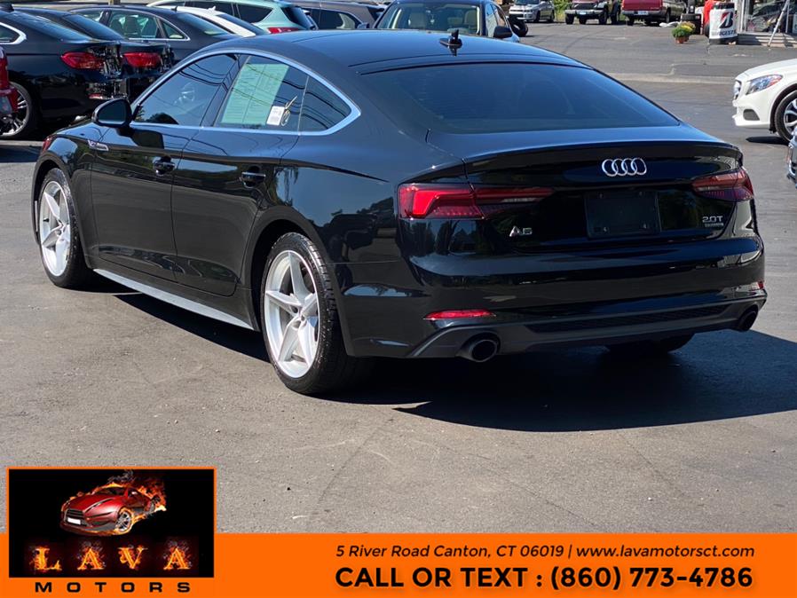 2018 Audi A5 Sportback 2.0 TFSI Premium, available for sale in Canton, Connecticut | Lava Motors. Canton, Connecticut 2018 Audi A5 Sportback 2.0 TFSI Premium, available for sale in Canton, Connecticut | Lava Motors. Canton, Connecticut