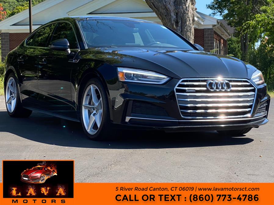 2018 Audi A5 Sportback 2.0 TFSI Premium, available for sale in Canton, Connecticut | Lava Motors. Canton, Connecticut 2018 Audi A5 Sportback 2.0 TFSI Premium, available for sale in Canton, Connecticut | Lava Motors. Canton, Connecticut