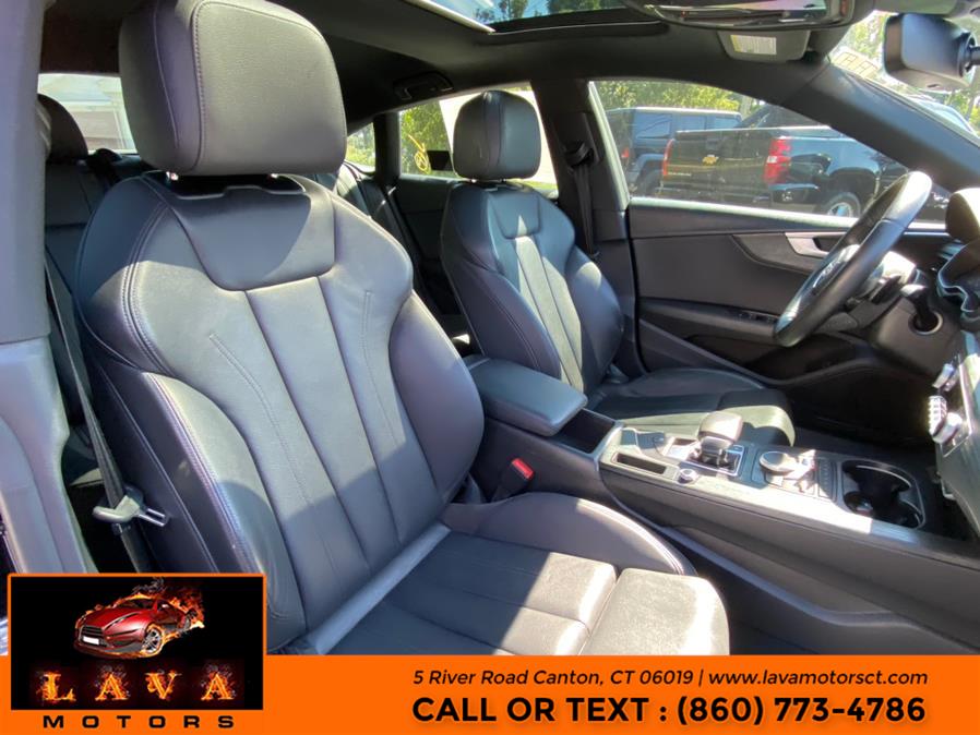 2018 Audi A5 Sportback 2.0 TFSI Premium, available for sale in Canton, Connecticut | Lava Motors. Canton, Connecticut 2018 Audi A5 Sportback 2.0 TFSI Premium, available for sale in Canton, Connecticut | Lava Motors. Canton, Connecticut