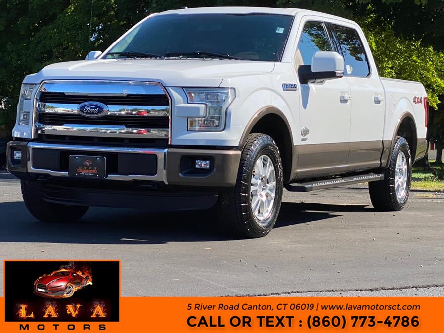 Used Ford F-150 4WD SuperCrew 145" King Ranch 2015 | Lava Motors. Canton, Connecticut