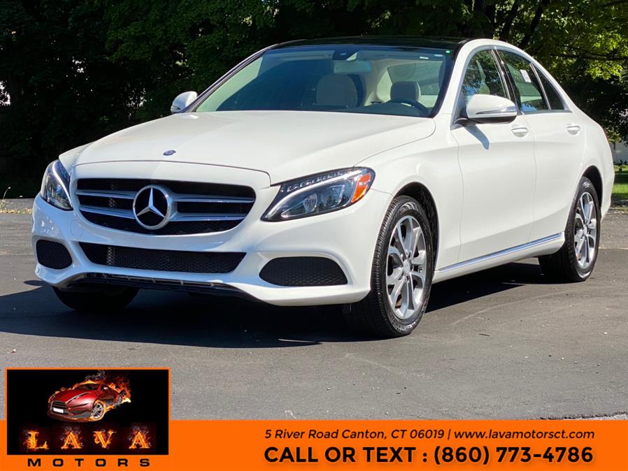 Used Mercedes-Benz C-Class 4dr Sdn C300 Luxury 4MATIC 2016 | Lava Motors. Canton, Connecticut