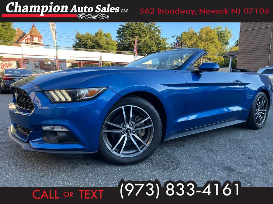 Used Ford Mustang EcoBoost Premium Convertible 2017 | Champion Used Auto Sales 2. Newark , New Jersey