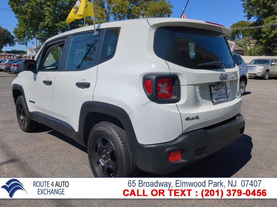 Used Jeep Renegade Sport 4x4 2017 | Route 4 Auto Exchange. Elmwood Park, New Jersey Used Jeep Renegade Sport 4x4 2017 | Route 4 Auto Exchange. Elmwood Park, New Jersey