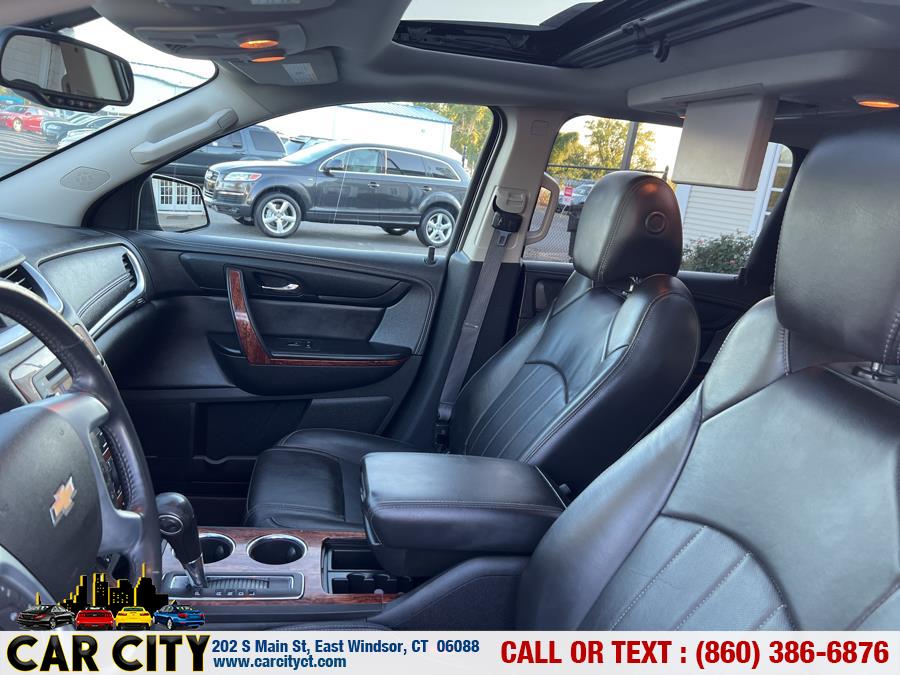 2014 Chevrolet Traverse AWD 4dr LTZ, available for sale in East Windsor, Connecticut | Car City LLC. East Windsor, Connecticut 2014 Chevrolet Traverse AWD 4dr LTZ, available for sale in East Windsor, Connecticut | Car City LLC. East Windsor, Connecticut