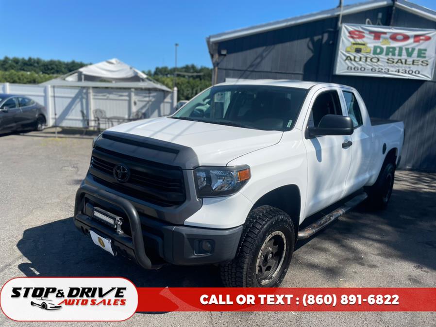 Used Toyota Tundra 4WD Truck Double Cab 4.6L V8 6-Spd AT SR5 (Natl) 2014 | Stop & Drive Auto Sales. East Windsor, Connecticut