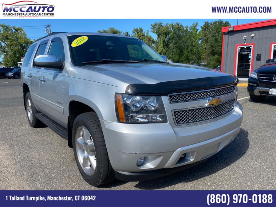 2012 Chevrolet Tahoe 4WD 4dr 1500 LT, available for sale in Manchester, Connecticut | Manchester Autocar Center. Manchester, Connecticut