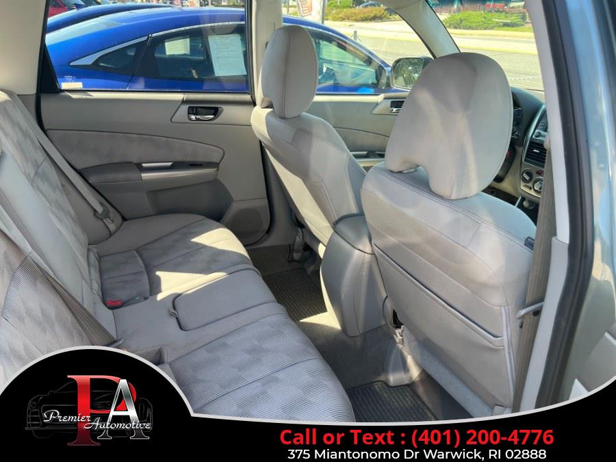 Used Subaru Forester (Natl) 4dr Man X w/Prem/All-Weather 2009 | Premier Automotive Sales. Warwick, Rhode Island Used Subaru Forester (Natl) 4dr Man X w/Prem/All-Weather 2009 | Premier Automotive Sales. Warwick, Rhode Island