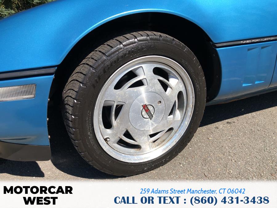 1989 Chevrolet Corvette 2dr Convertible, available for sale in Manchester, Connecticut | Motorcar West. Manchester, Connecticut 1989 Chevrolet Corvette 2dr Convertible, available for sale in Manchester, Connecticut | Motorcar West. Manchester, Connecticut