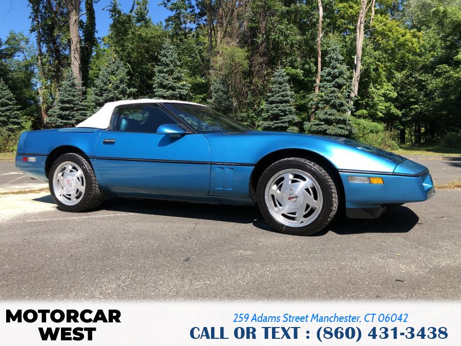 1989 Chevrolet Corvette 2dr Convertible, available for sale in Manchester, Connecticut | Motorcar West. Manchester, Connecticut 1989 Chevrolet Corvette 2dr Convertible, available for sale in Manchester, Connecticut | Motorcar West. Manchester, Connecticut
