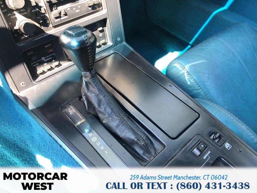 1989 Chevrolet Corvette 2dr Convertible, available for sale in Manchester, Connecticut | Motorcar West. Manchester, Connecticut 1989 Chevrolet Corvette 2dr Convertible, available for sale in Manchester, Connecticut | Motorcar West. Manchester, Connecticut