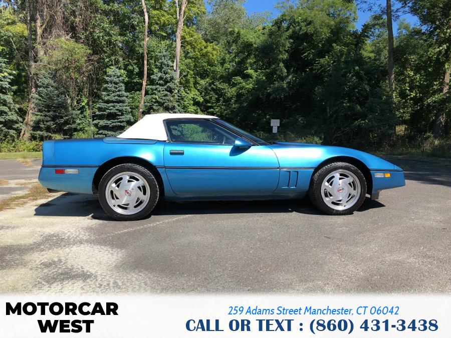 1989 Chevrolet Corvette 2dr Convertible, available for sale in Manchester, Connecticut | Motorcar West. Manchester, Connecticut 1989 Chevrolet Corvette 2dr Convertible, available for sale in Manchester, Connecticut | Motorcar West. Manchester, Connecticut