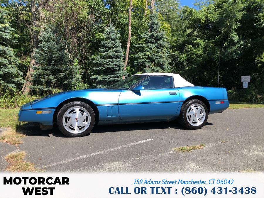 1989 Chevrolet Corvette 2dr Convertible, available for sale in Manchester, Connecticut | Motorcar West. Manchester, Connecticut 1989 Chevrolet Corvette 2dr Convertible, available for sale in Manchester, Connecticut | Motorcar West. Manchester, Connecticut