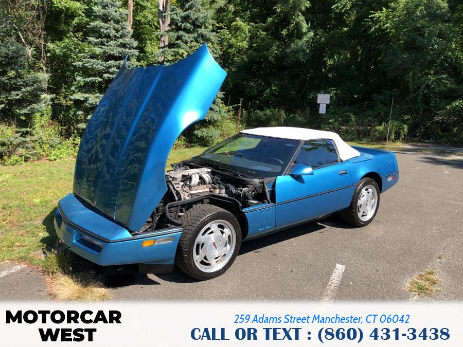 1989 Chevrolet Corvette 2dr Convertible, available for sale in Manchester, Connecticut | Motorcar West. Manchester, Connecticut 1989 Chevrolet Corvette 2dr Convertible, available for sale in Manchester, Connecticut | Motorcar West. Manchester, Connecticut