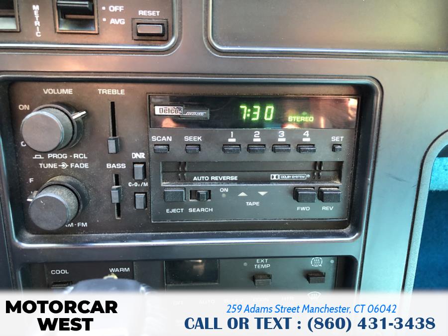 1989 Chevrolet Corvette 2dr Convertible, available for sale in Manchester, Connecticut | Motorcar West. Manchester, Connecticut 1989 Chevrolet Corvette 2dr Convertible, available for sale in Manchester, Connecticut | Motorcar West. Manchester, Connecticut