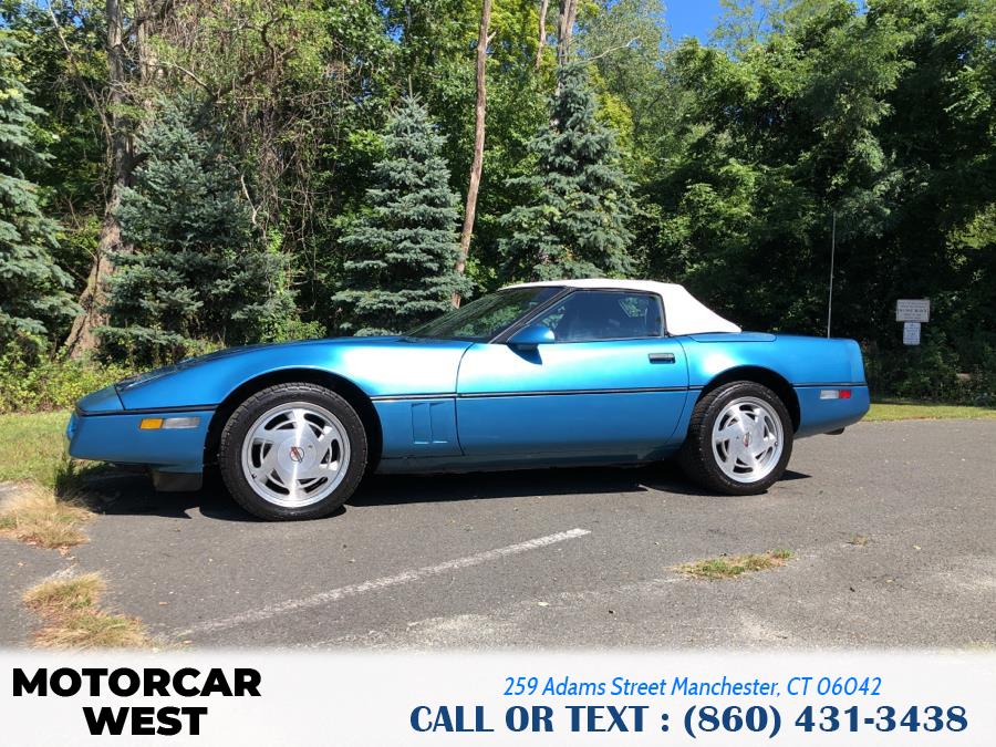 Used Chevrolet Corvette 2dr Convertible 1989 | Motorcar West. Manchester, Connecticut