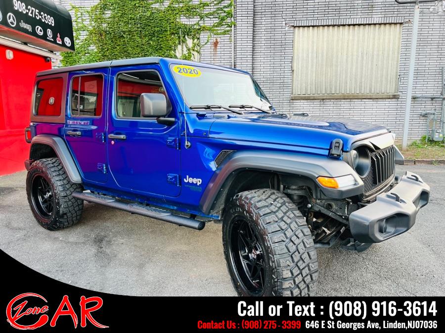 2020 Jeep Wrangler Unlimited Sport S 4x4, available for sale in Linden, New Jersey | Car Zone. Linden, New Jersey 2020 Jeep Wrangler Unlimited Sport S 4x4, available for sale in Linden, New Jersey | Car Zone. Linden, New Jersey