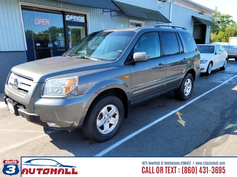 2008 Honda Pilot 4WD 4dr VP, available for sale in Middletown, Connecticut | RT 3 AUTO MALL LLC. Middletown, Connecticut