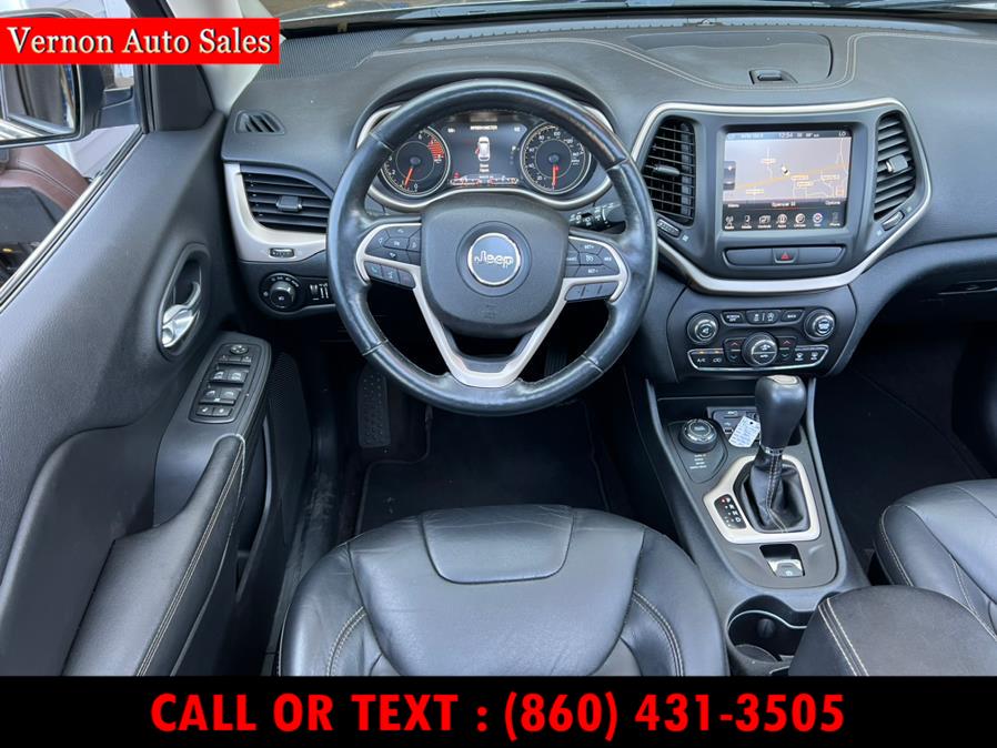 2016 Jeep Cherokee 4WD 4dr Limited, available for sale in Manchester, Connecticut | Vernon Auto Sale & Service. Manchester, Connecticut 2016 Jeep Cherokee 4WD 4dr Limited, available for sale in Manchester, Connecticut | Vernon Auto Sale & Service. Manchester, Connecticut