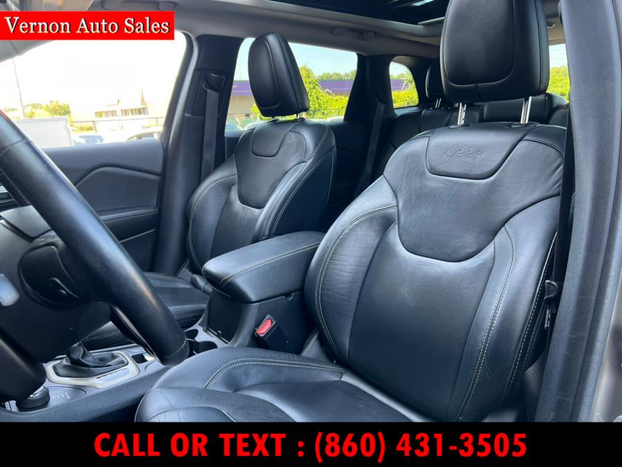 2016 Jeep Cherokee 4WD 4dr Limited, available for sale in Manchester, Connecticut | Vernon Auto Sale & Service. Manchester, Connecticut 2016 Jeep Cherokee 4WD 4dr Limited, available for sale in Manchester, Connecticut | Vernon Auto Sale & Service. Manchester, Connecticut