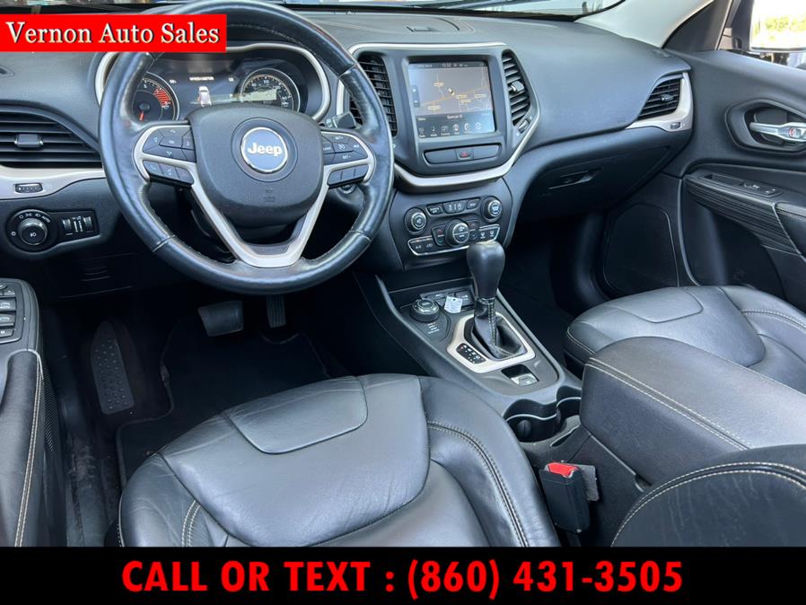 2016 Jeep Cherokee 4WD 4dr Limited, available for sale in Manchester, Connecticut | Vernon Auto Sale & Service. Manchester, Connecticut 2016 Jeep Cherokee 4WD 4dr Limited, available for sale in Manchester, Connecticut | Vernon Auto Sale & Service. Manchester, Connecticut