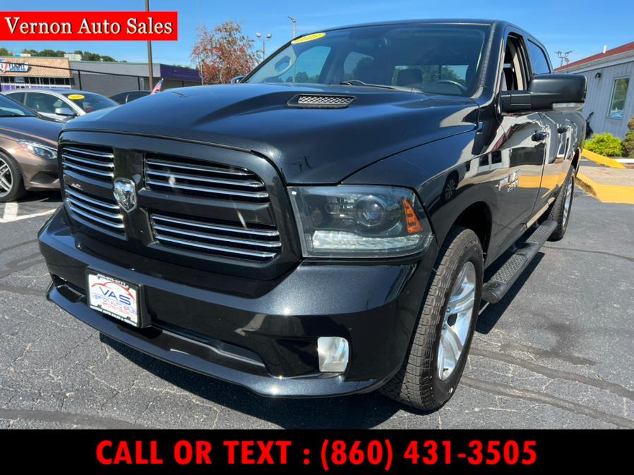 2015 Ram 1500 4WD Crew Cab 149" Sport, available for sale in Manchester, Connecticut | Vernon Auto Sale & Service. Manchester, Connecticut