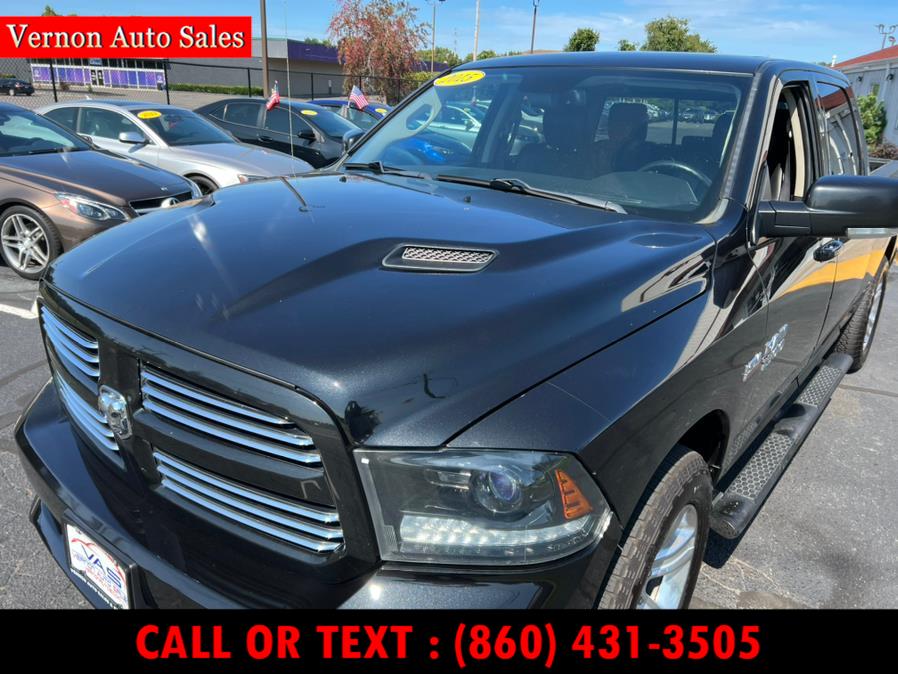 2015 Ram 1500 4WD Crew Cab 149" Sport, available for sale in Manchester, Connecticut | Vernon Auto Sale & Service. Manchester, Connecticut 2015 Ram 1500 4WD Crew Cab 149" Sport, available for sale in Manchester, Connecticut | Vernon Auto Sale & Service. Manchester, Connecticut