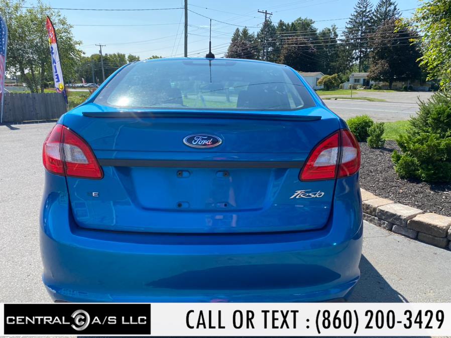 2012 Ford Fiesta 4dr Sdn SE, available for sale in East Windsor, Connecticut | Central A/S LLC. East Windsor, Connecticut 2012 Ford Fiesta 4dr Sdn SE, available for sale in East Windsor, Connecticut | Central A/S LLC. East Windsor, Connecticut