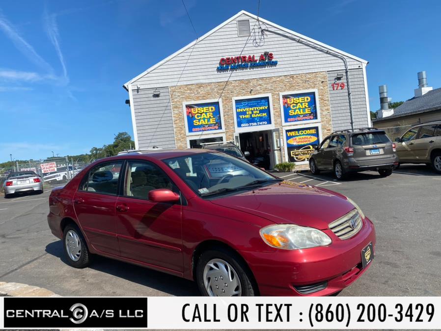 2004 Toyota Corolla 4dr Sdn LE Auto, available for sale in East Windsor, Connecticut | Central A/S LLC. East Windsor, Connecticut 2004 Toyota Corolla 4dr Sdn LE Auto, available for sale in East Windsor, Connecticut | Central A/S LLC. East Windsor, Connecticut