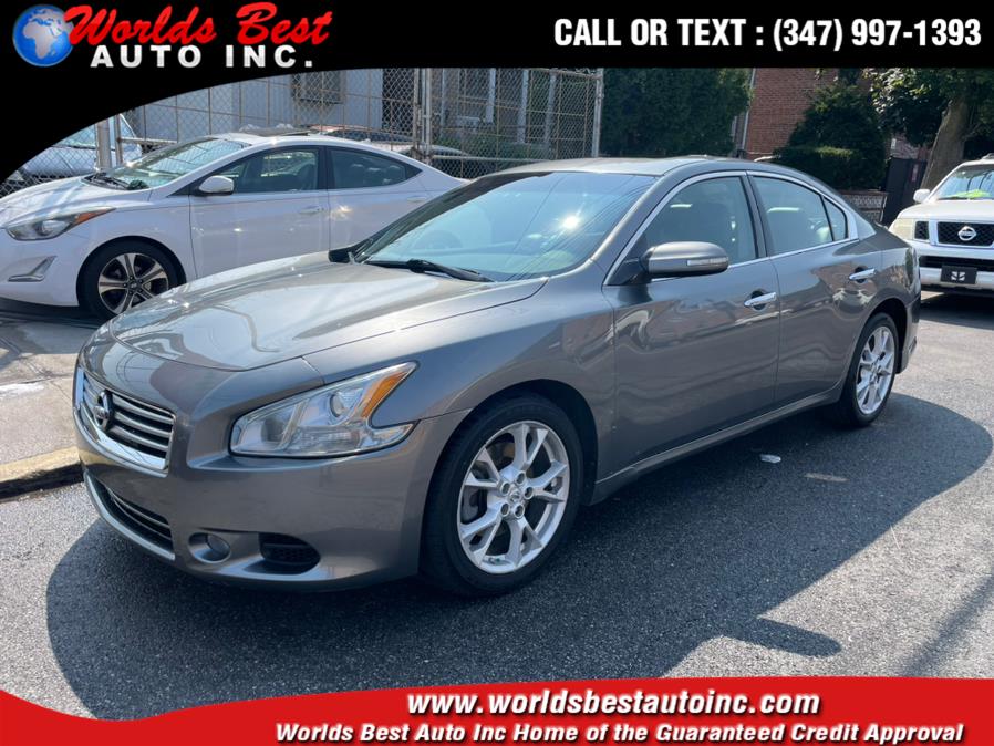 2014 Nissan Maxima 4dr Sdn 3.5 SV, available for sale in Brooklyn, New York | Worlds Best Auto Inc. Brooklyn, New York