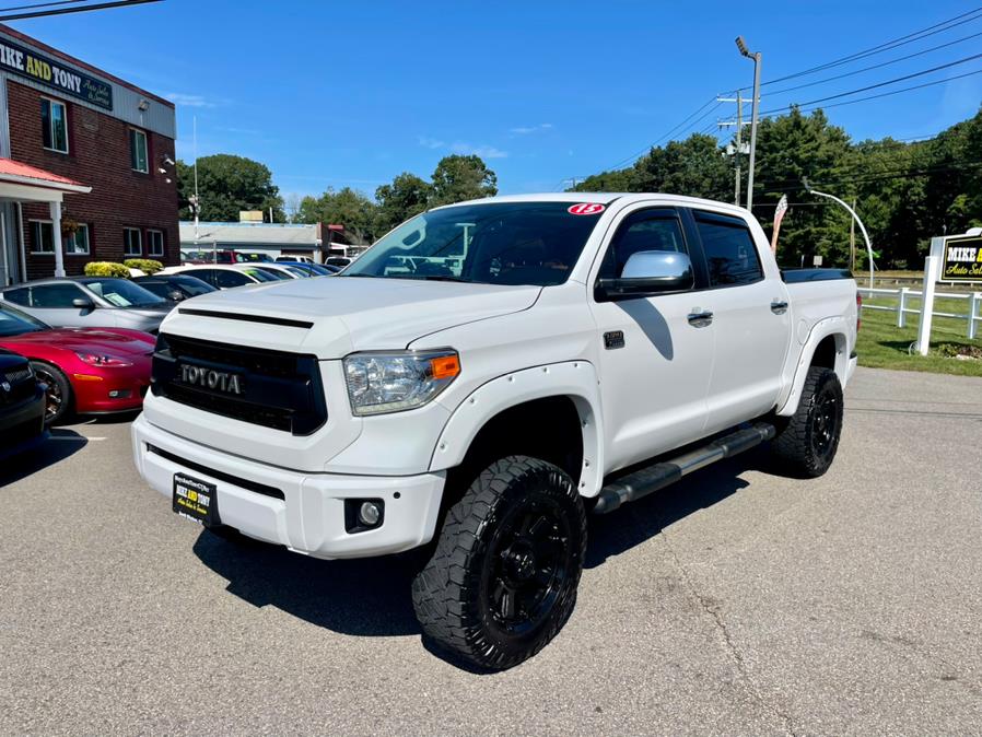 Used Toyota Tundra 4WD Truck CrewMax 5.7L V8 6-Spd AT 1794 (Natl) 2015 | Mike And Tony Auto Sales, Inc. South Windsor, Connecticut