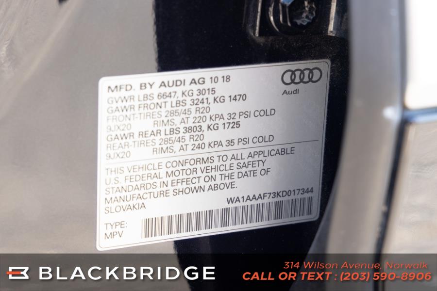 2019 Audi Q7 SE Premium 55 TFSI quattro, available for sale in Norwalk, Connecticut | Black Bridge Motors, LLC. Norwalk, Connecticut 2019 Audi Q7 SE Premium 55 TFSI quattro, available for sale in Norwalk, Connecticut | Black Bridge Motors, LLC. Norwalk, Connecticut