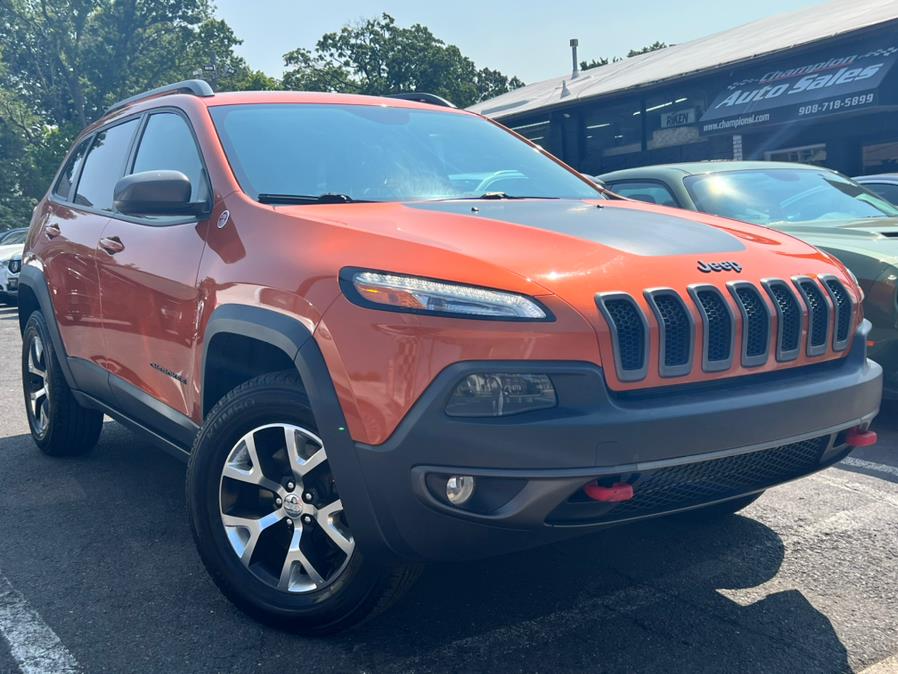 Used Jeep Cherokee 4WD 4dr Trailhawk 2015 | Champion Auto Sales. Linden, New Jersey