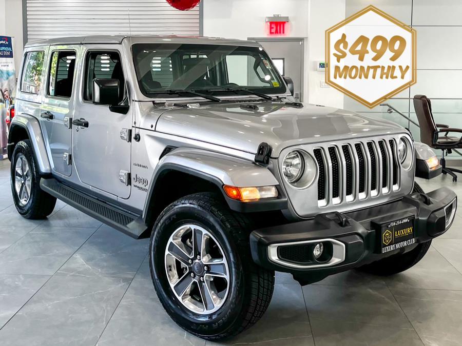 2020 Jeep Wrangler Unlimited Sahara 4x4, available for sale in Franklin Square, New York | C Rich Cars. Franklin Square, New York