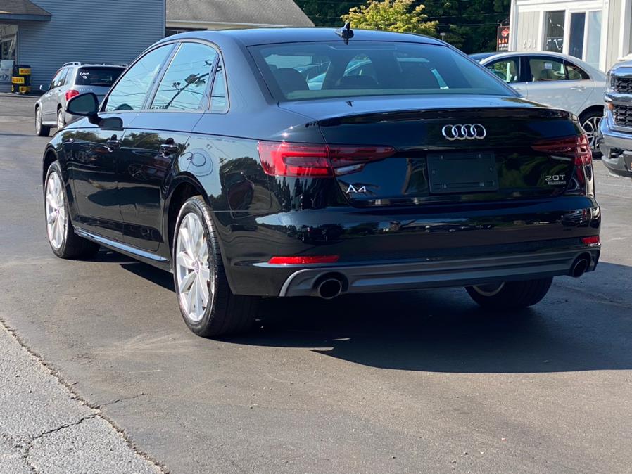Used Audi A4 2.0 TFSI Tech Premium S Tronic quattro AWD 2018 | Lava Motors 2 Inc. Canton, Connecticut Used Audi A4 2.0 TFSI Tech Premium S Tronic quattro AWD 2018 | Lava Motors 2 Inc. Canton, Connecticut