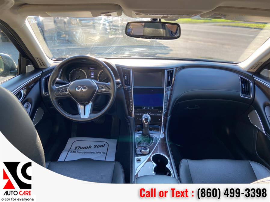 Used INFINITI Q50 3.0t LUXE AWD 2018 | Auto Care Motors. Vernon , Connecticut Used INFINITI Q50 3.0t LUXE AWD 2018 | Auto Care Motors. Vernon , Connecticut