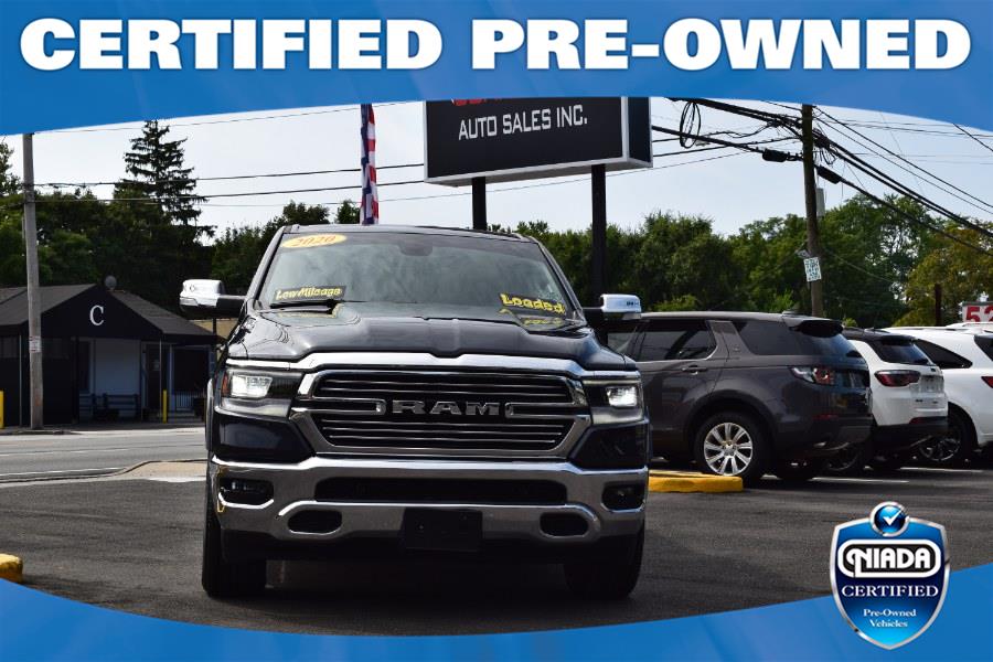 2020 Ram 1500 Laramie 4x4 Quad Cab 6''4" Box, available for sale in Huntington Station, New York | Connection Auto Sales Inc.. Huntington Station, New York