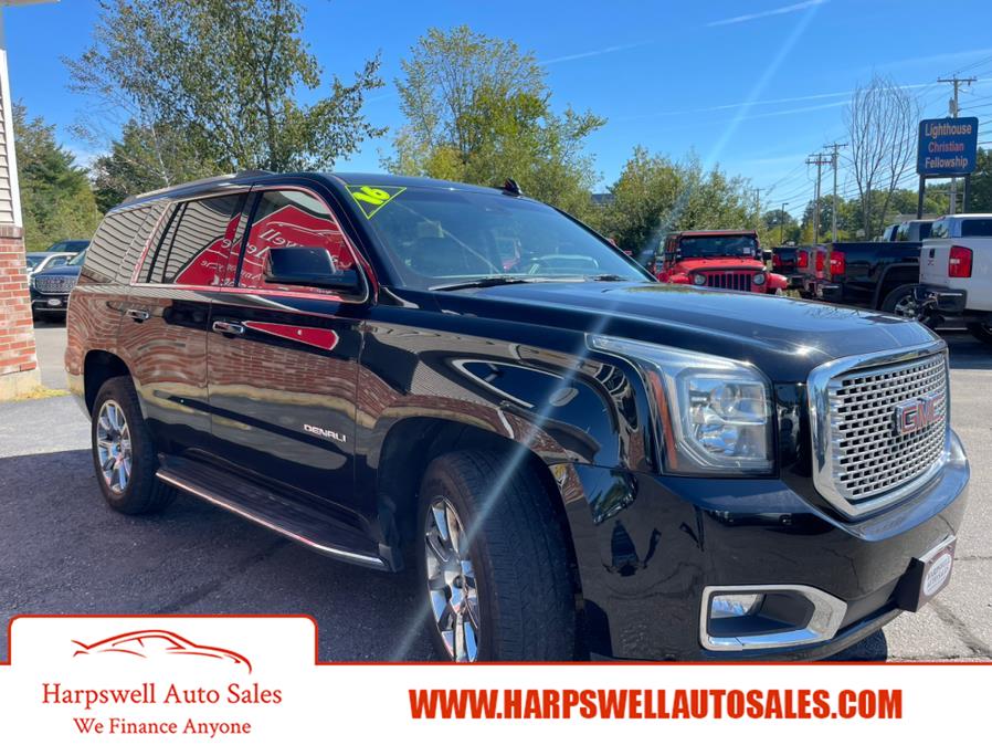 Used GMC Yukon 4WD 4dr Denali 2016 | Harpswell Auto Sales Inc. Harpswell, Maine Used GMC Yukon 4WD 4dr Denali 2016 | Harpswell Auto Sales Inc. Harpswell, Maine