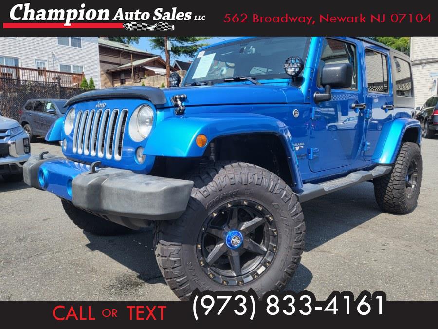 2016 Jeep Wrangler Unlimited 4WD 4dr Sahara, available for sale in Newark , New Jersey | Champion Used Auto Sales 2. Newark , New Jersey