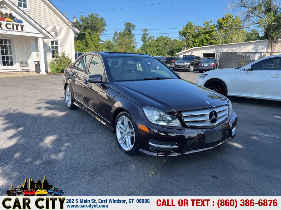 2012 Mercedes-Benz C-Class 4dr Sdn C300 Sport 4MATIC, available for sale in East Windsor, Connecticut | Car City LLC. East Windsor, Connecticut