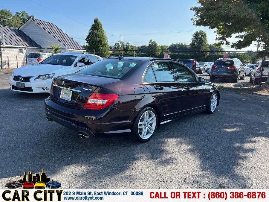 2012 Mercedes-Benz C-Class 4dr Sdn C300 Sport 4MATIC, available for sale in East Windsor, Connecticut | Car City LLC. East Windsor, Connecticut 2012 Mercedes-Benz C-Class 4dr Sdn C300 Sport 4MATIC, available for sale in East Windsor, Connecticut | Car City LLC. East Windsor, Connecticut