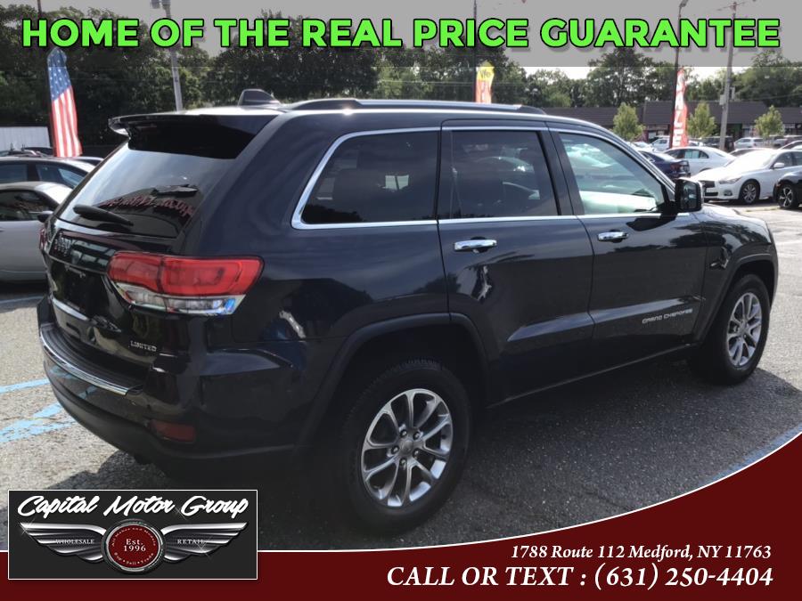 Used Jeep Grand Cherokee 4WD 4dr Limited 2015 | Capital Motor Group Inc. Medford, New York Used Jeep Grand Cherokee 4WD 4dr Limited 2015 | Capital Motor Group Inc. Medford, New York