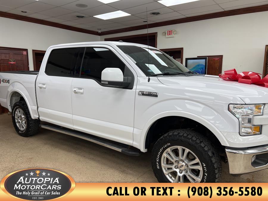 Used Ford F-150 Lariat 4WD SuperCrew 5.5'' Box 2017 | Autopia Motorcars Inc. Union, New Jersey