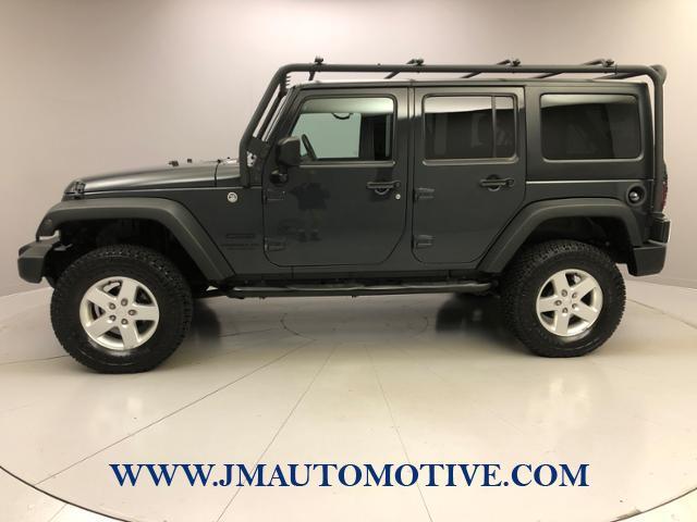 2016 Jeep Wrangler Unlimited 4WD 4dr Sport, available for sale in Naugatuck, Connecticut | J&M Automotive Sls&Svc LLC. Naugatuck, Connecticut 2016 Jeep Wrangler Unlimited 4WD 4dr Sport, available for sale in Naugatuck, Connecticut | J&M Automotive Sls&Svc LLC. Naugatuck, Connecticut