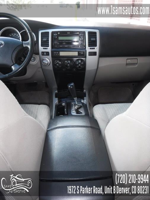 2006 Toyota 4Runner 4dr SR5 Sport V6 Auto 4WD (Natl), available for sale in Denver, Colorado | Sam's Automotive. Denver, Colorado 2006 Toyota 4Runner 4dr SR5 Sport V6 Auto 4WD (Natl), available for sale in Denver, Colorado | Sam's Automotive. Denver, Colorado