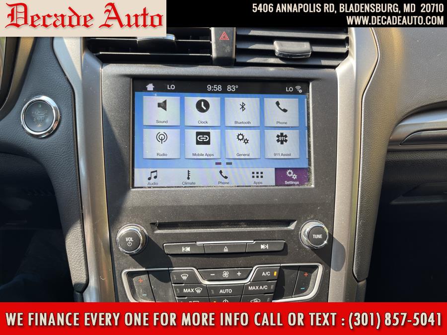 Used Ford Fusion SE FWD 2017 | Decade Auto. Bladensburg, Maryland Used Ford Fusion SE FWD 2017 | Decade Auto. Bladensburg, Maryland