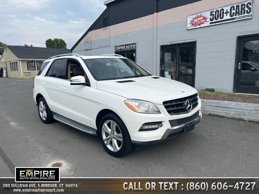 2014 Mercedes-Benz M-Class 4MATIC 4dr ML 350, available for sale in S.Windsor, Connecticut | Empire Auto Wholesalers. S.Windsor, Connecticut
