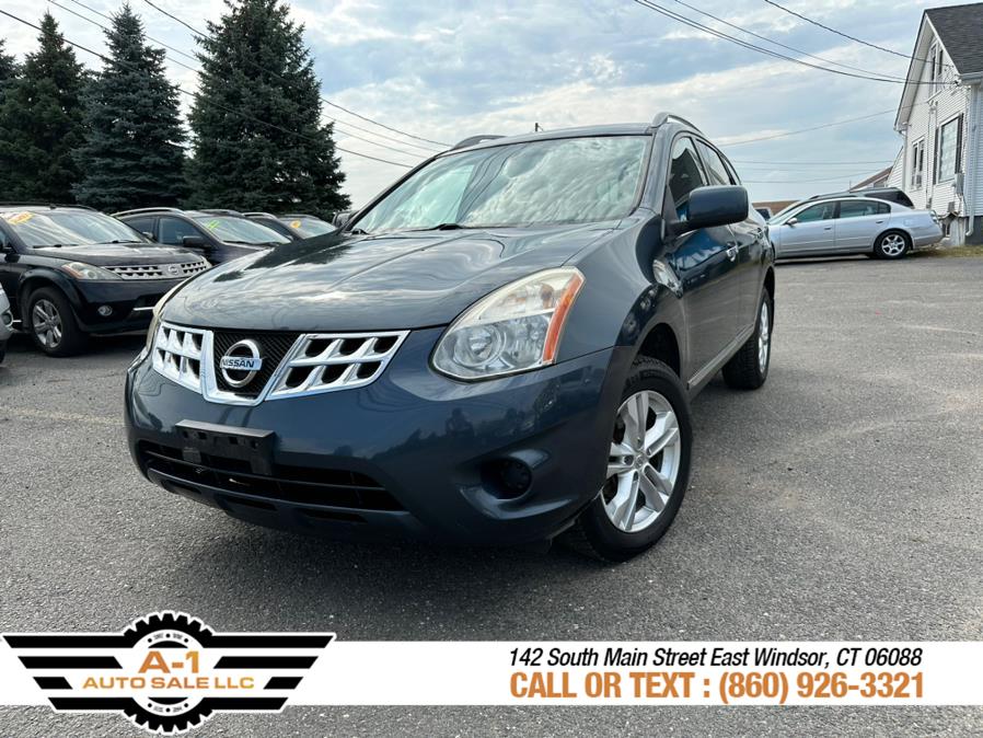 2013 Nissan Rogue AWD 4dr SV, available for sale in East Windsor, Connecticut | A1 Auto Sale LLC. East Windsor, Connecticut